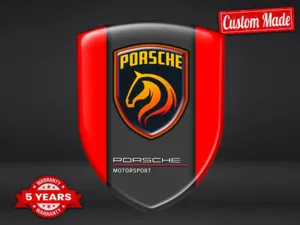 Porsche Décalcos Auto Tuning Étoile Style Pro